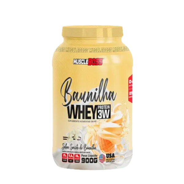 Whey Protein Sabor Sorvete de Baunilha