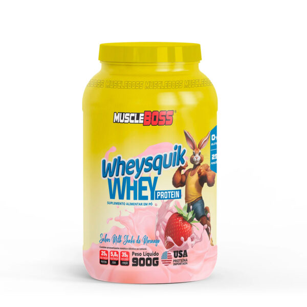 Whey Protein Wheysquick Sabor Milkshake de Morango